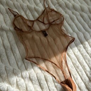 Honey Birdette Sheer Bodysuit